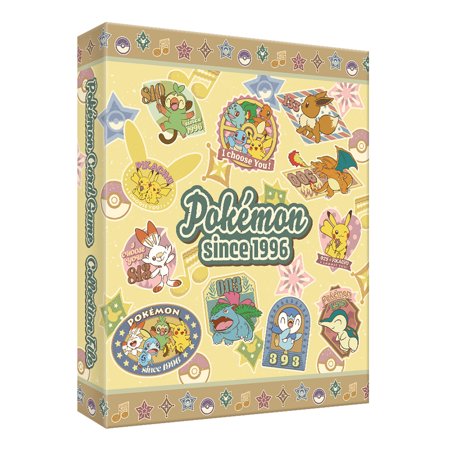 포켓몬 카드 게임 링 바인더 「Retro sticker collection」