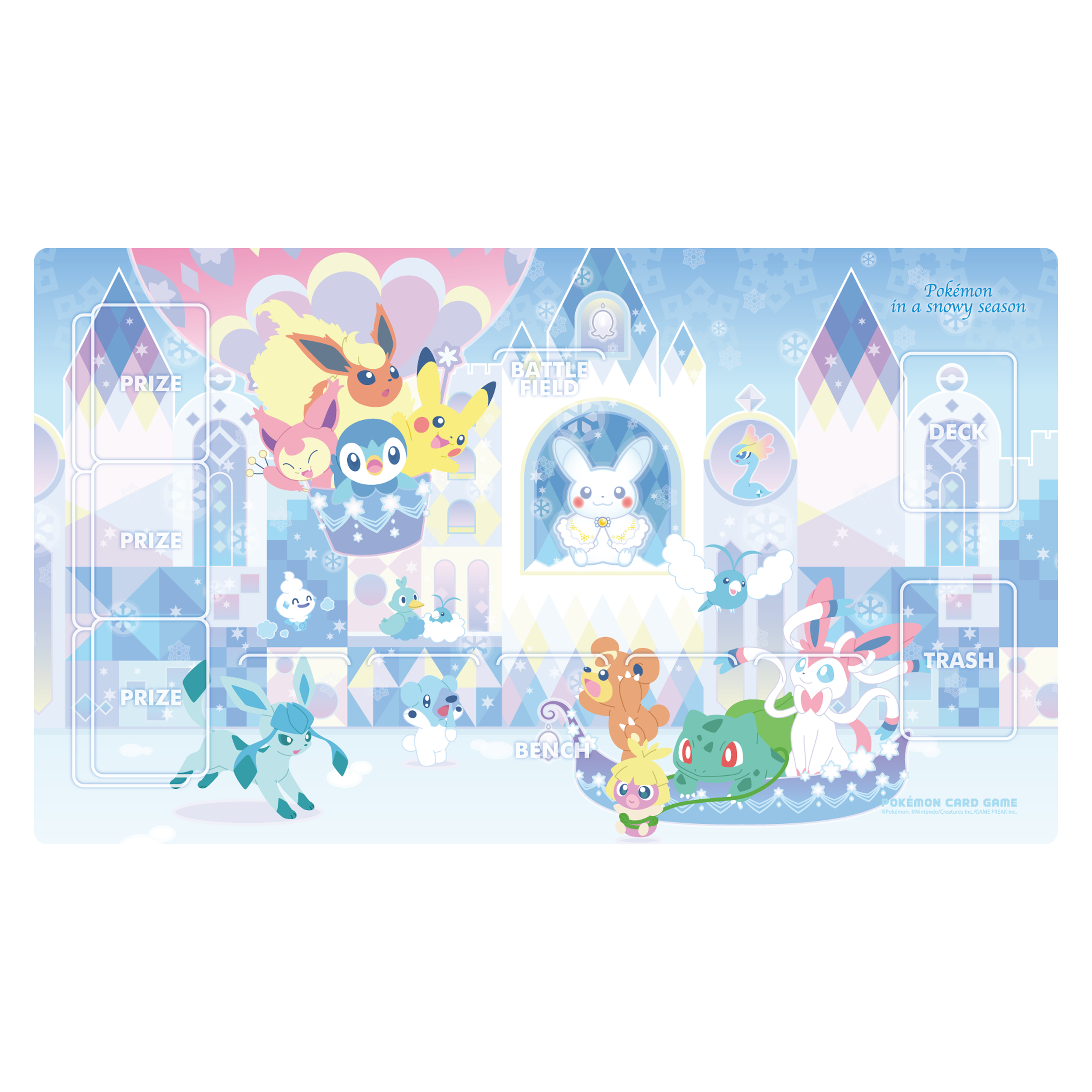 포켓몬 카드 게임 플레이매트 「Snow seasons」
