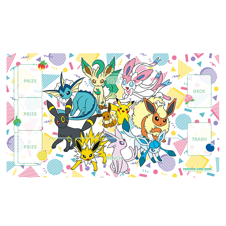 포켓몬 카드 게임 플레이매트 「PIKACHU&EEVEE FRIENDS」