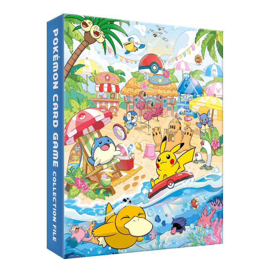 포켓몬 카드 게임 컬렉션 파일「Pokémon-Chillin’-Summer-Days---칠링 비치」