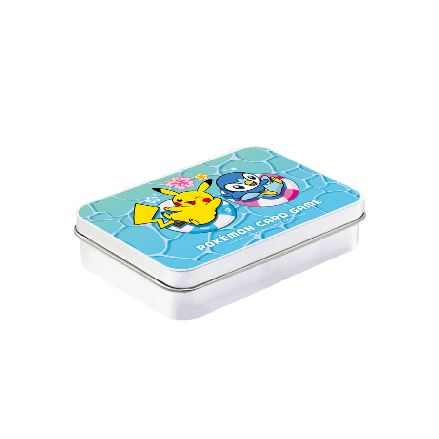 포켓몬 카드 게임 틴 케이스 「Pokémon-Chillin’-Summer-Days---칠링 비치」