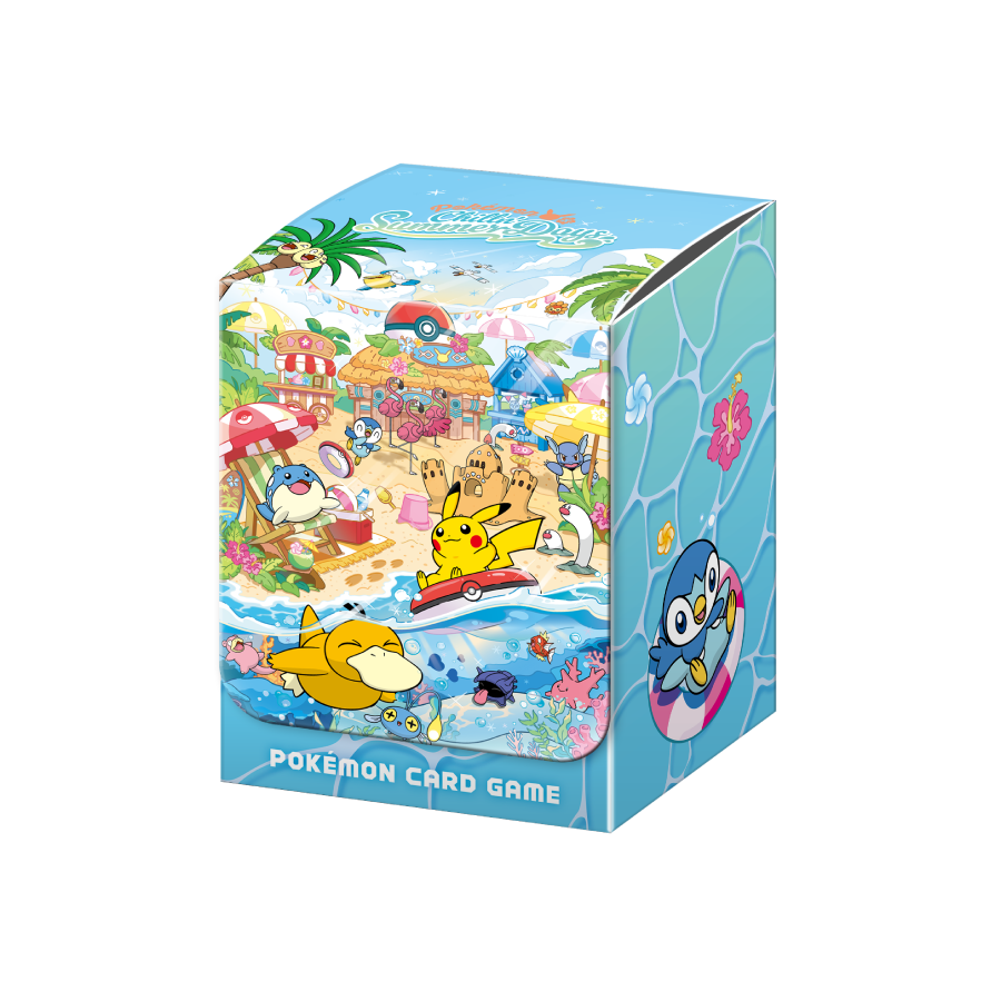 포켓몬 카드 게임 덱 케이스 「Pokémon-Chillin’-Summer-Days---칠링 비치」