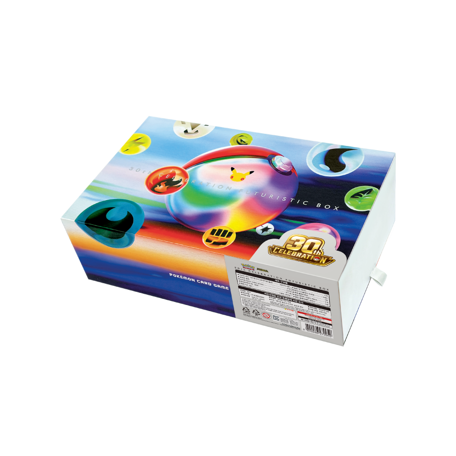 포켓몬 카드 게임 MEGA 「30th CELEBRATION FUTURISTIC BOX」